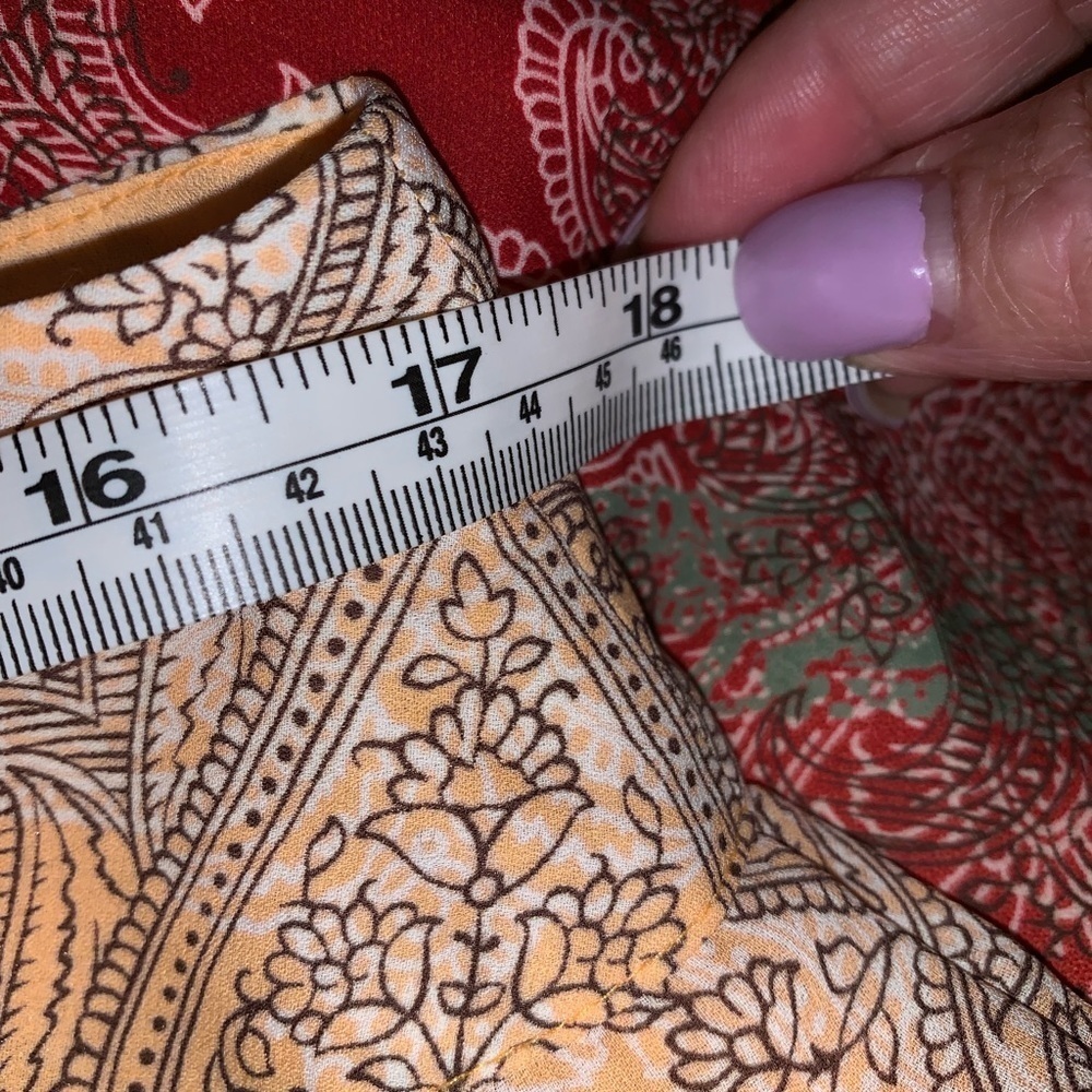 Emma James | paisley ombré skirt size 10 - Picture 8 of 8